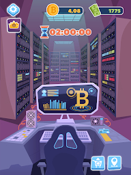 Bitcoin mining: idle simulator