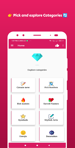 Nickname Finder Name Generator Screen 2