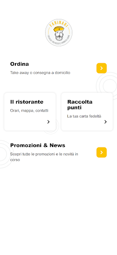 Android application Farinari screenshort