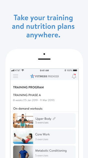 Screenshot of Fitness Premier 24/7 Clubs