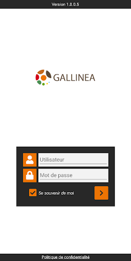 Android application Gallinea screenshort
