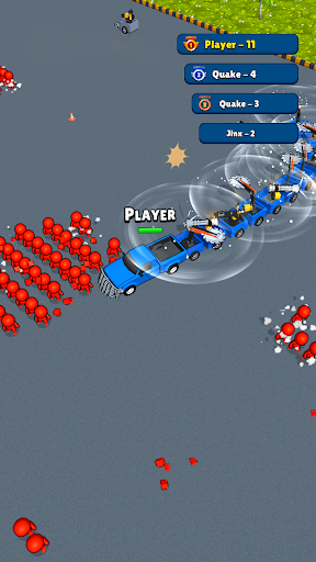Android application Car Snake io screenshort