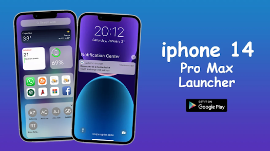 Launcher For iPhone 14 Pro 2.0.0 APK + Mod (Unlimited money) إلى عن على ذكري المظهر
