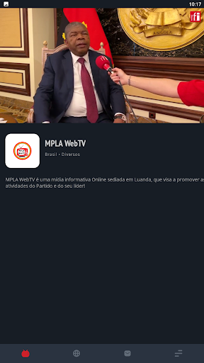 MPLA WebTV Screen 3