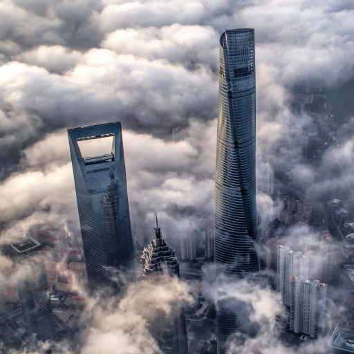 Shanghai financial center logo