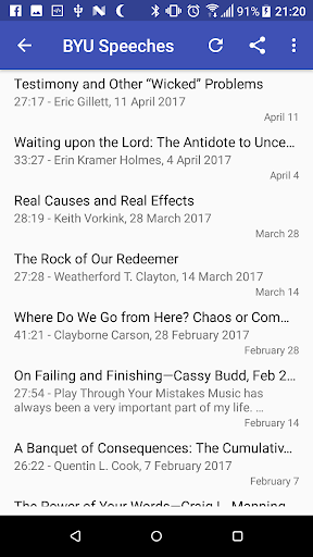 LDS Podcasts Deluxe Screen 3