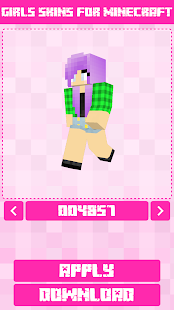 Girls Skins for Minecraft PE Screenshot