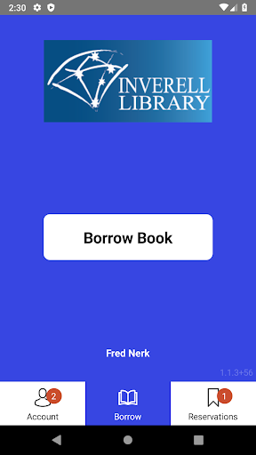 Android application Inverell Shire Public Library screenshort