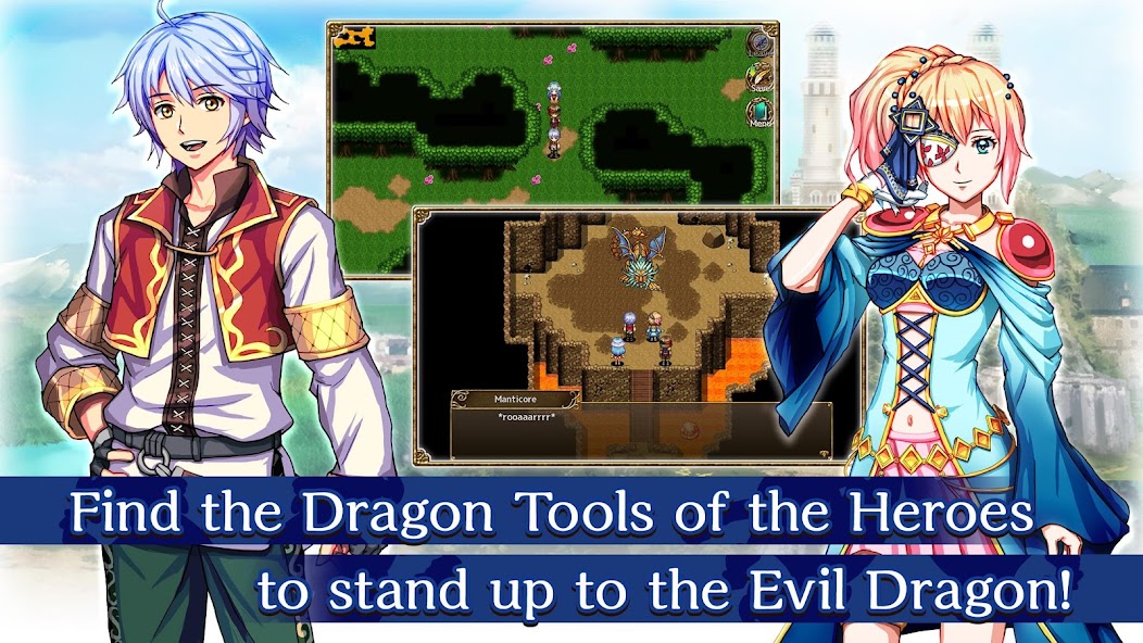 RPG Liege Dragon with Ads banner