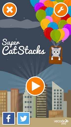 Android application Super Cat Stacks screenshort