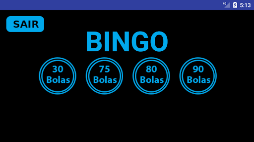 Android application Bingo Game screenshort