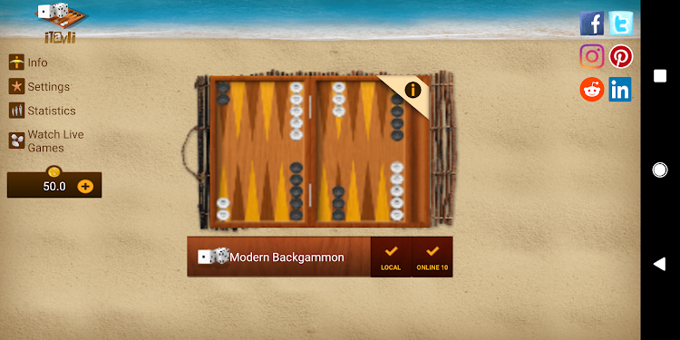 iTavli-All Backgammon games - 5.3.4 - (Android)
