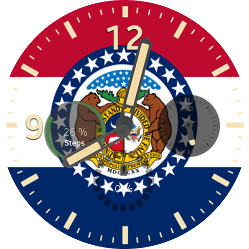 Missouri Flag Watchface