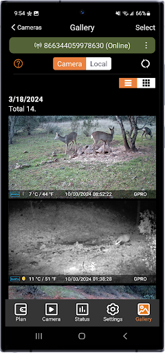 GardePro Mobile Screen 2