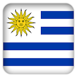 Selfie with Uruguay flag icon