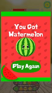 Watermelon game Merge 2048