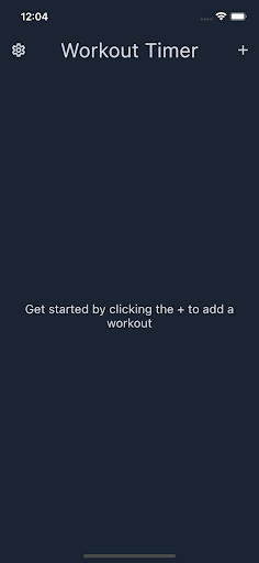 Workout Timer Screen 2