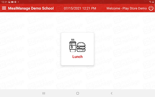MealManage POS Screen 2