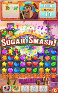 Sugar Smash: Book of Life - Game Pertandingan 3 Gratis.
