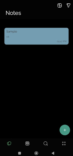 EasyNotes Screen 2
