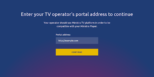 Ministra Player for Android TV