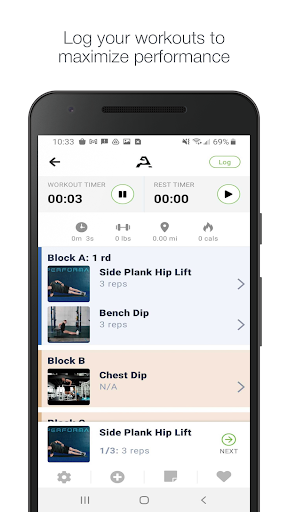 Power Athletics Screen 2