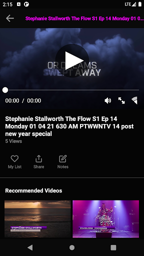The Flow App Screen 2
