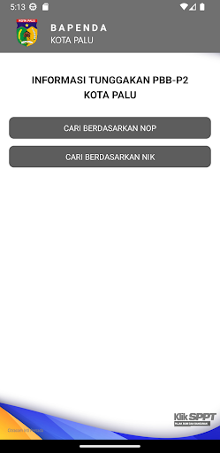 KlikSPPT - Kota Palu Screen 2