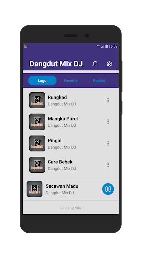 Dangdut Mix DJ Screen 3