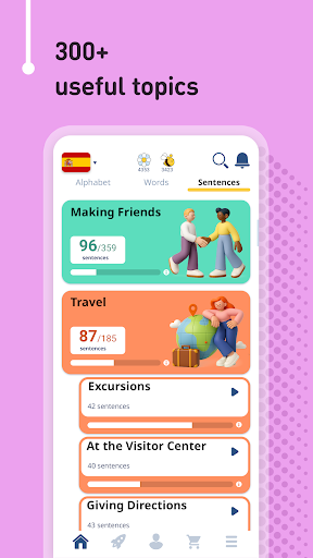 Learn Spanish - 11,000 Words screenshot 3