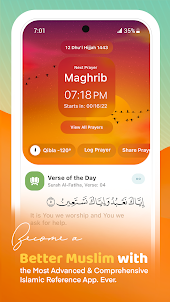 Muslim & Quran - Prayer Times