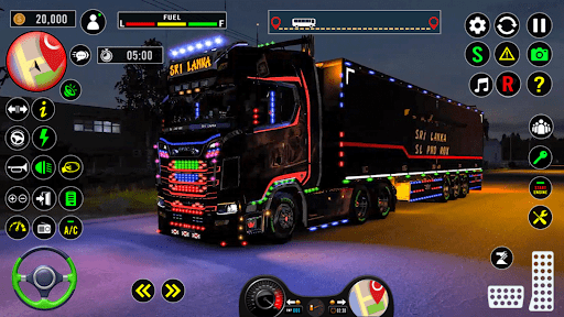 US Truck City Transport Sim 3d Screen 3