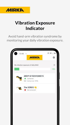 Android application myMirka screenshort