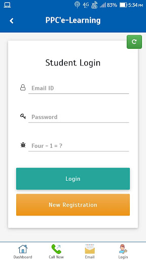 Android application PPC's e-Learning App screenshort