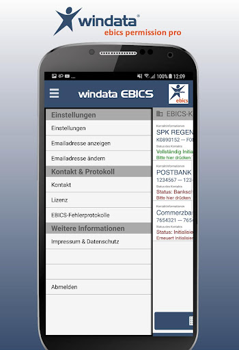 windata EBICS permission pro Screen 3