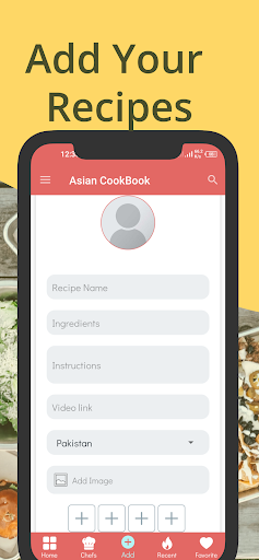 Asian CookBook Recipes Screen 3
