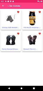 Women Heating Gloves