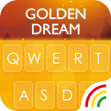 Gold RainbowKeyboard Theme icon