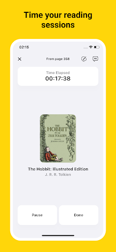 Turn - Reading Tracker & Timer Screen 2