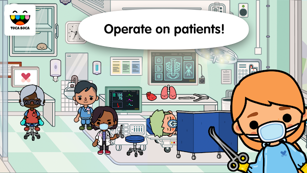 Toca Life: Hospital screenshot 1