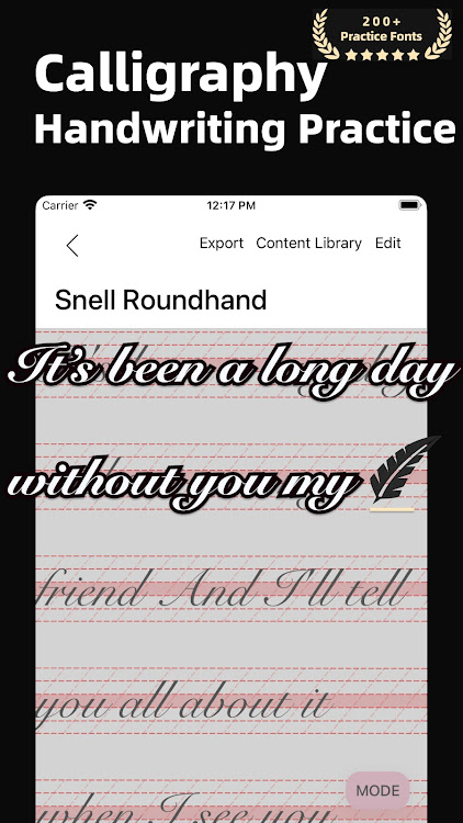 Writewell - Calligraphy Fonts - 1.0.6 - (Android)