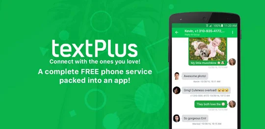 textPlus: 문자 메시지 + 통화