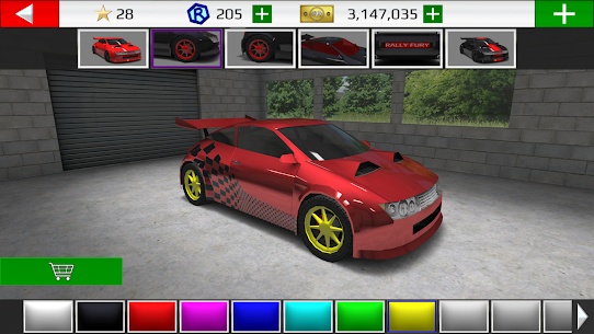 Rally Fury MOD (Unimited Money) 2