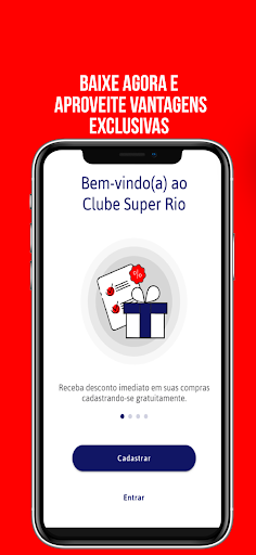 Android application Clube Super Rio screenshort
