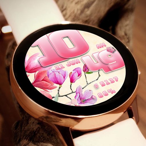 Feminine Watchface BeFlower FL Screen 3