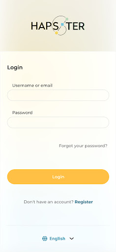 Android application Hapster Train screenshort