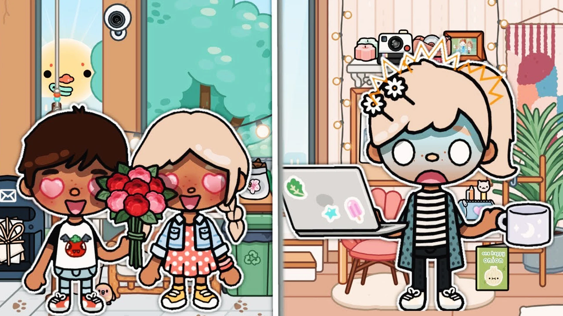toca boca world love story