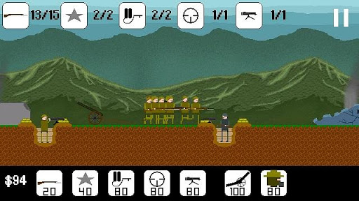 Raining Shells Screen 3