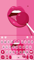 screenshot of Pink Lollipop Sexy Lips Keyboa