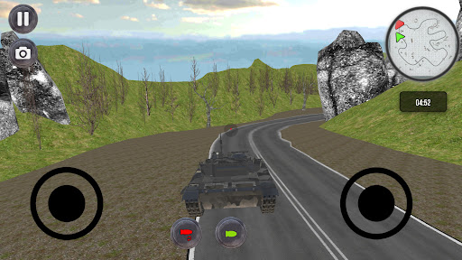 Android application Tank War Simulator screenshort